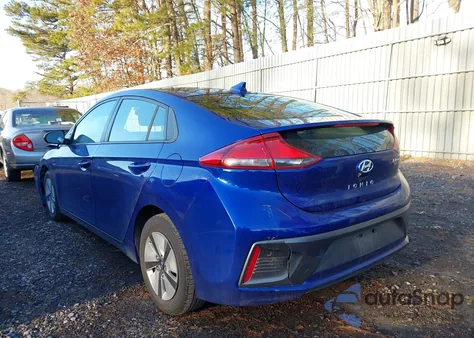 2020 Hyundai Ioniq Blue из США, поврежденный, VIN KMHC65LC4LU231684
